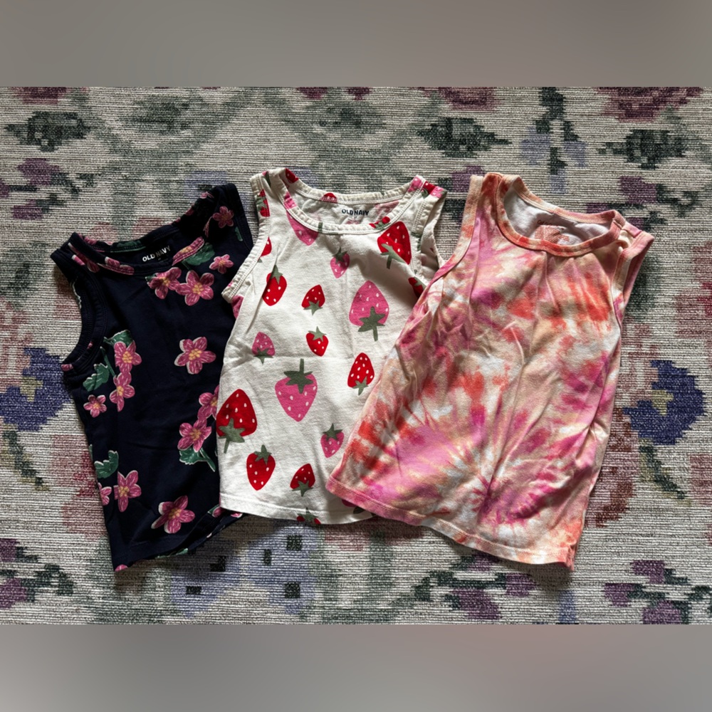 Colorful Kids' Tank Tops Set